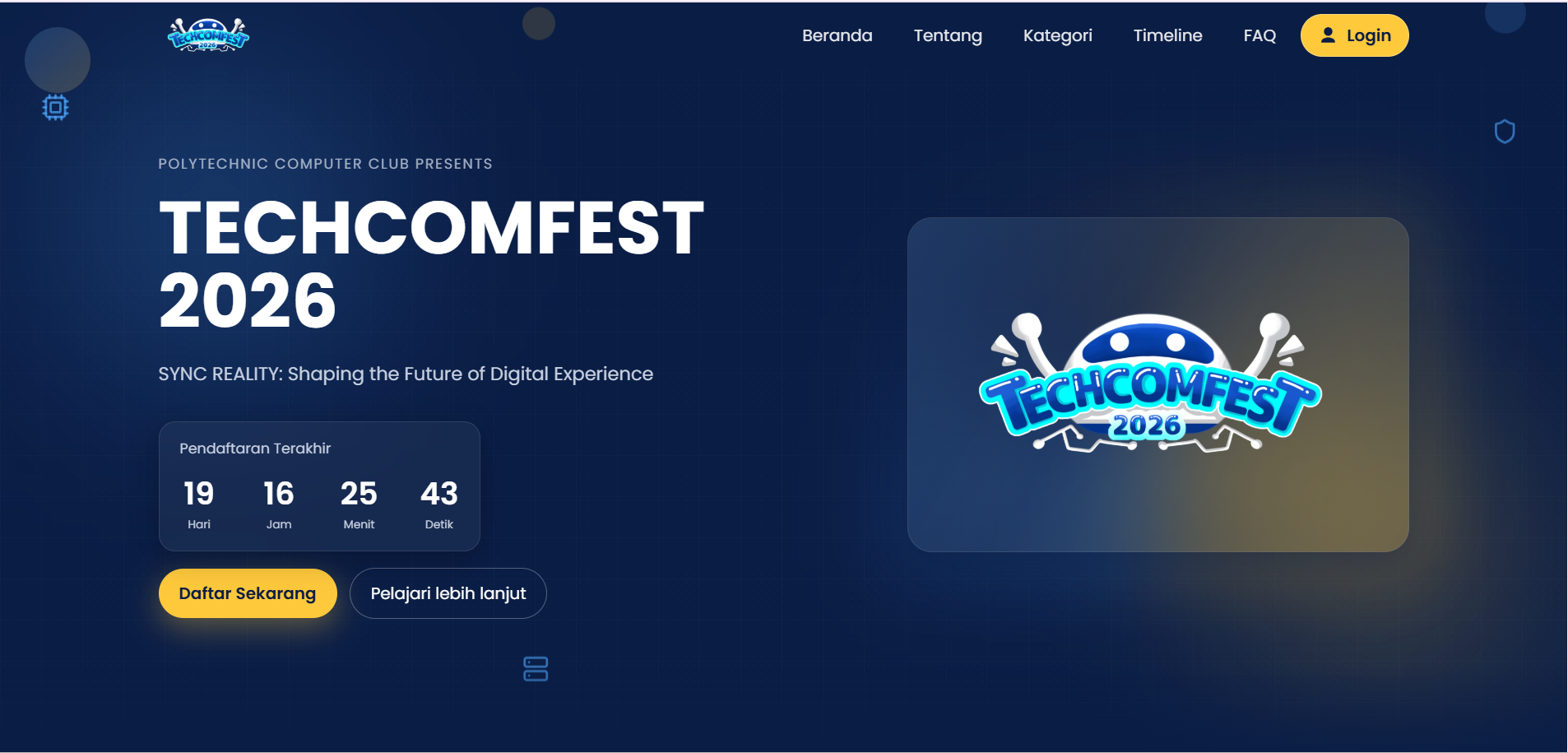 TECHCOMFEST 2026 SYNC REALITY: Shaping the Future of Digital Experience